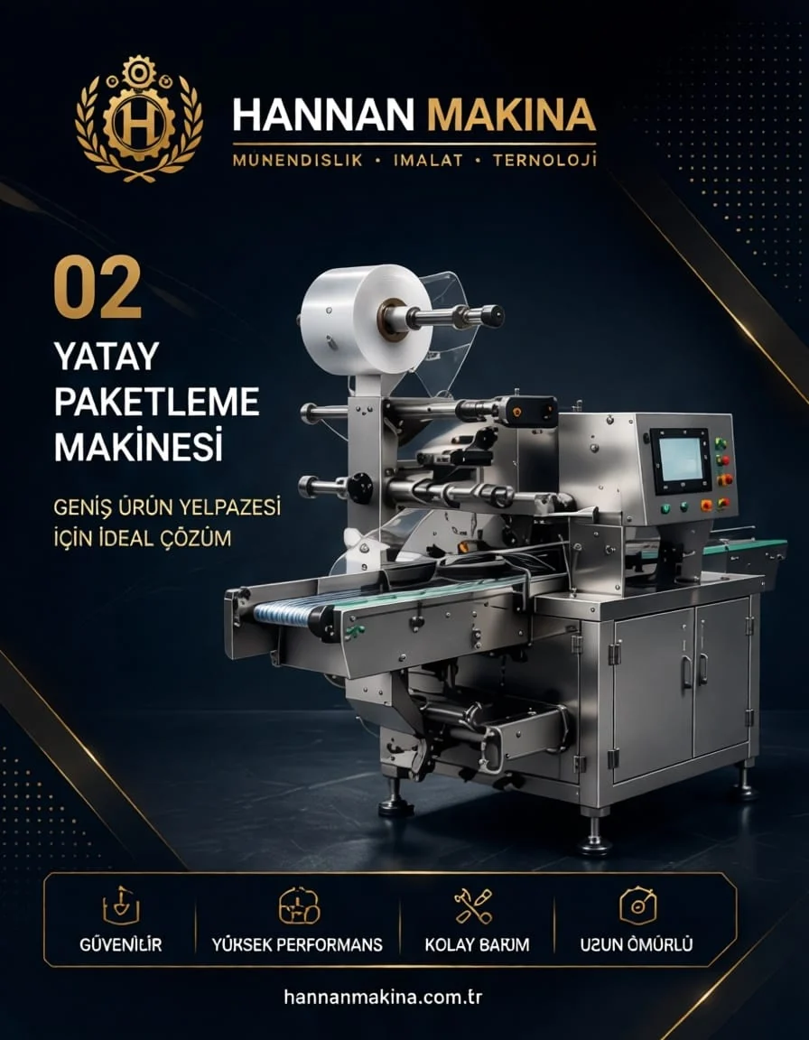 Hannan Makina yatay paketleme makinesi